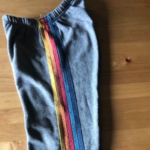 Avaitor Nation 5 stripe sweat pants